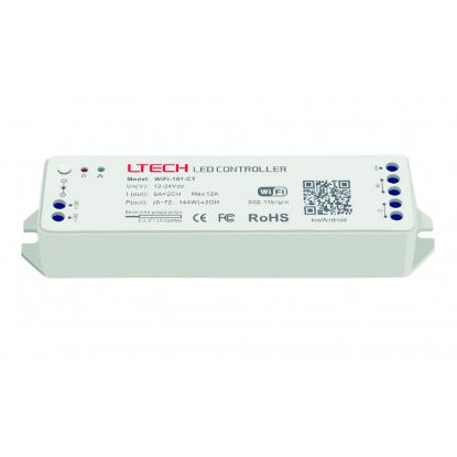 Wi-Fi LED Controller Controllers LTECH DMX / RGB / WWCW